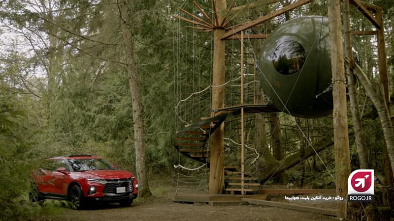 هتل وسط جنگل