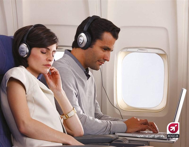 موسیقی در پرواز