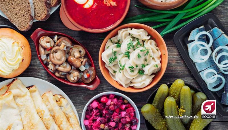 غذاهای مسکو