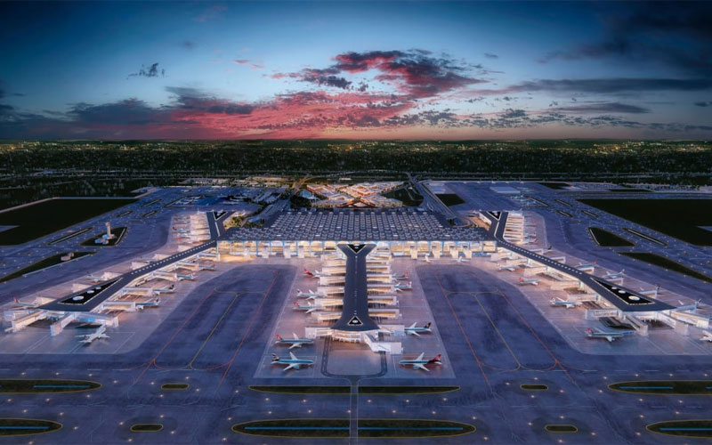 فرودگاه جدید ترکبه