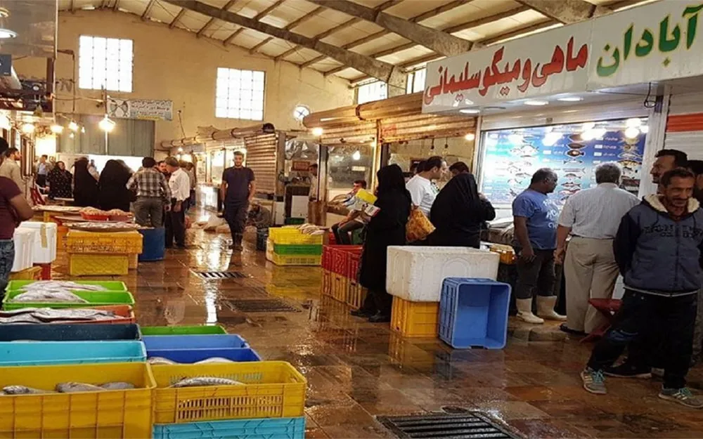 بازار ماهی آبادان